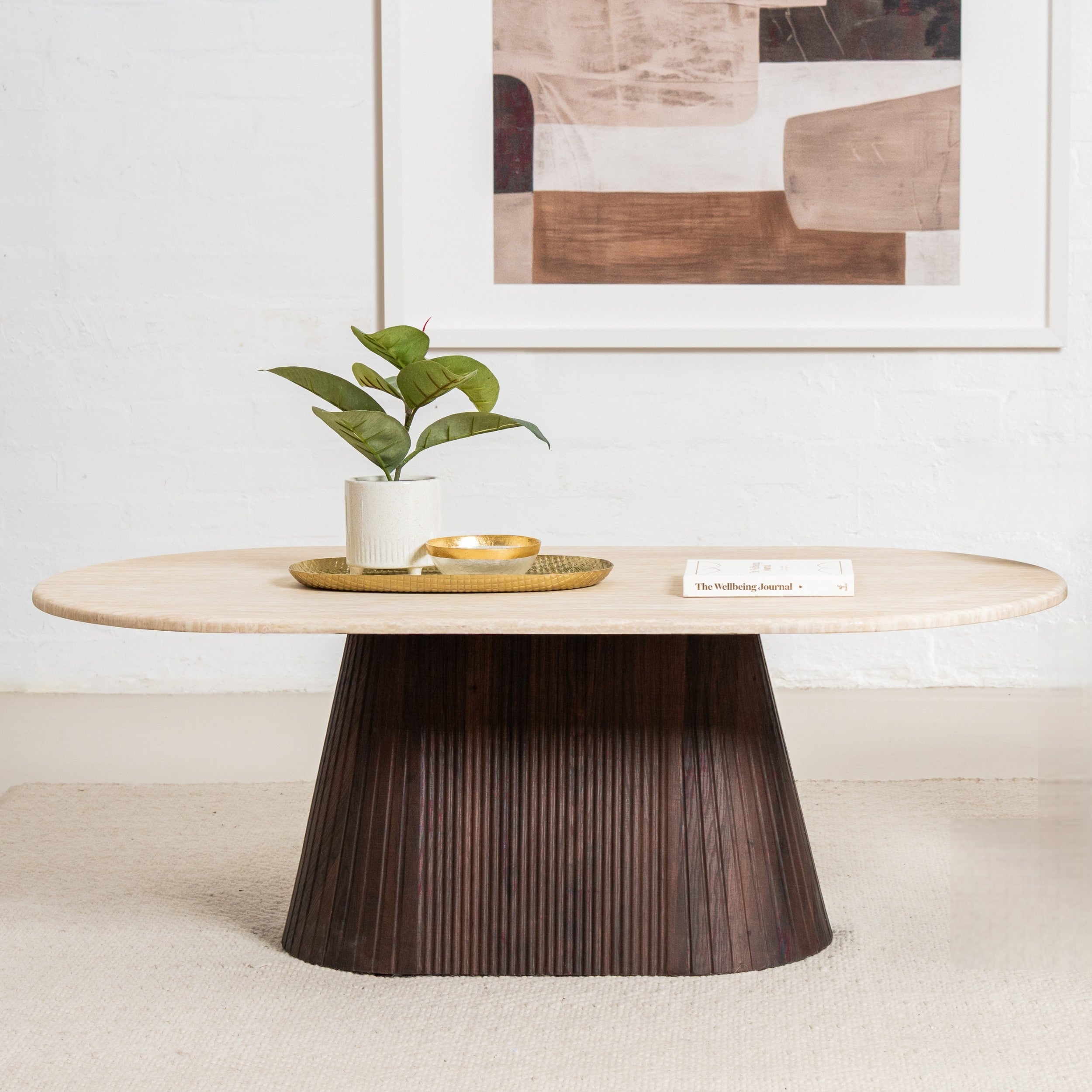 Travert Coffee Table Travertine