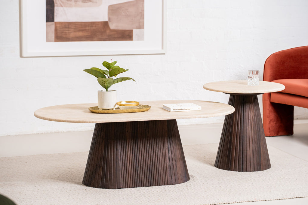 Cretano Coffee Table Travertine