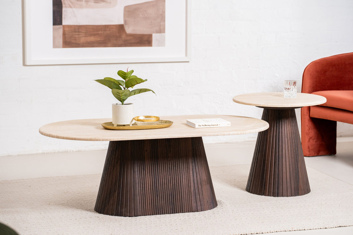 Cretano Coffee Table Travertine