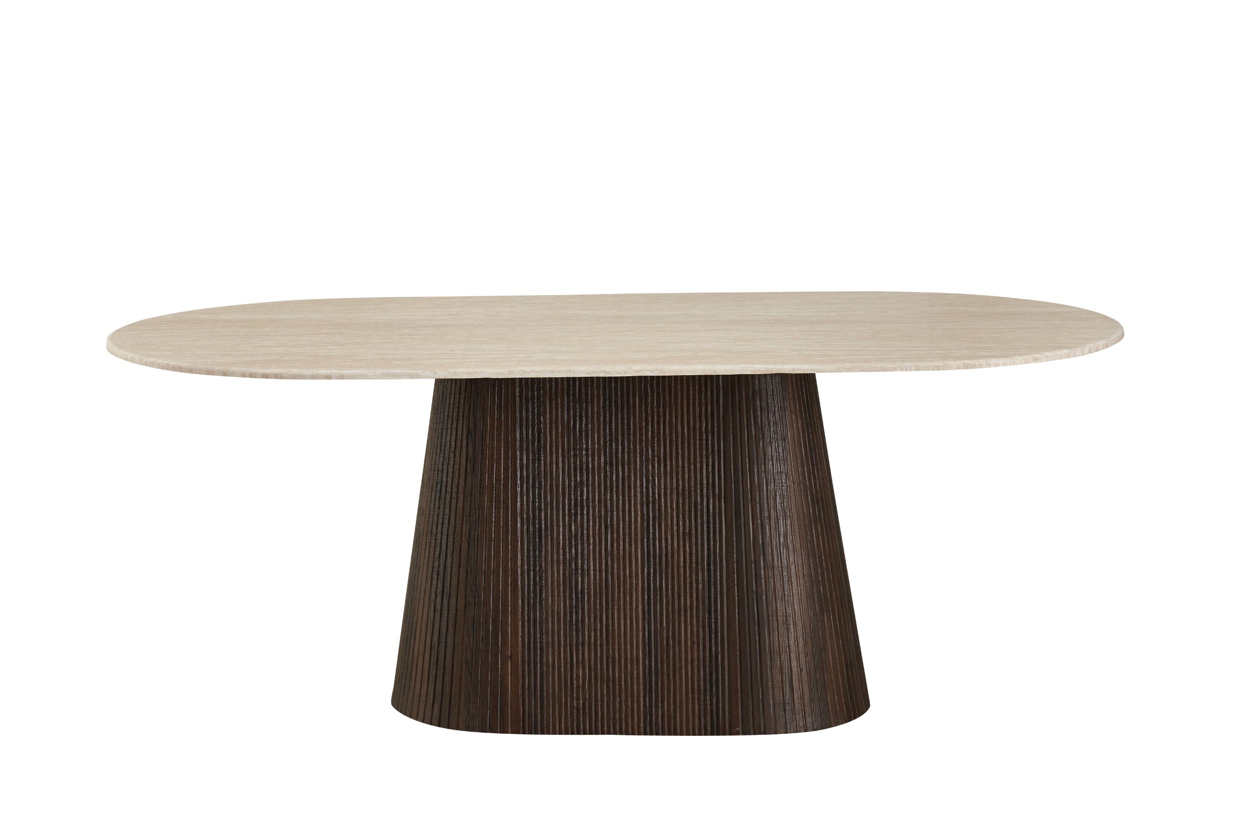 Travert Large Dining Table Travertine