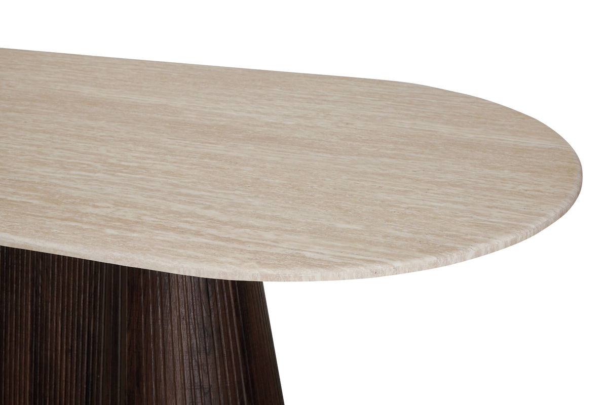 Cretano Dining Table Travertine