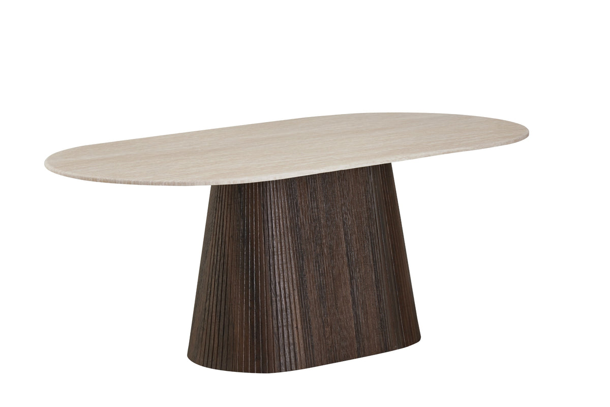 Cretano Dining Table Travertine