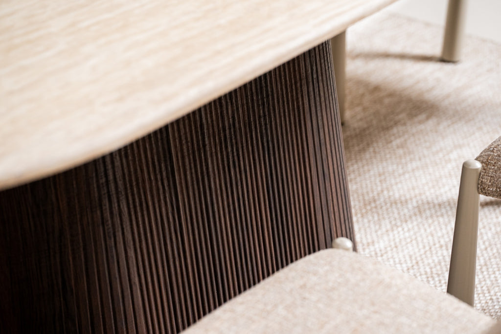 Cretano Dining Table Travertine