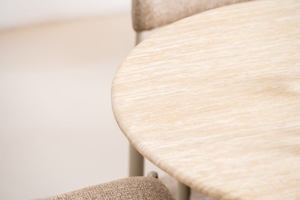 Cretano Dining Table Travertine
