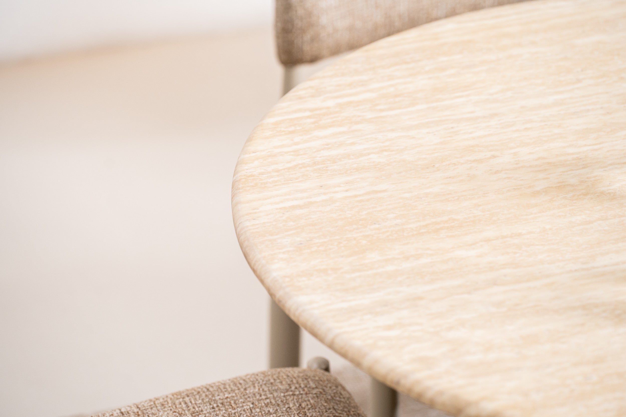 Travert Dining Table Travertine