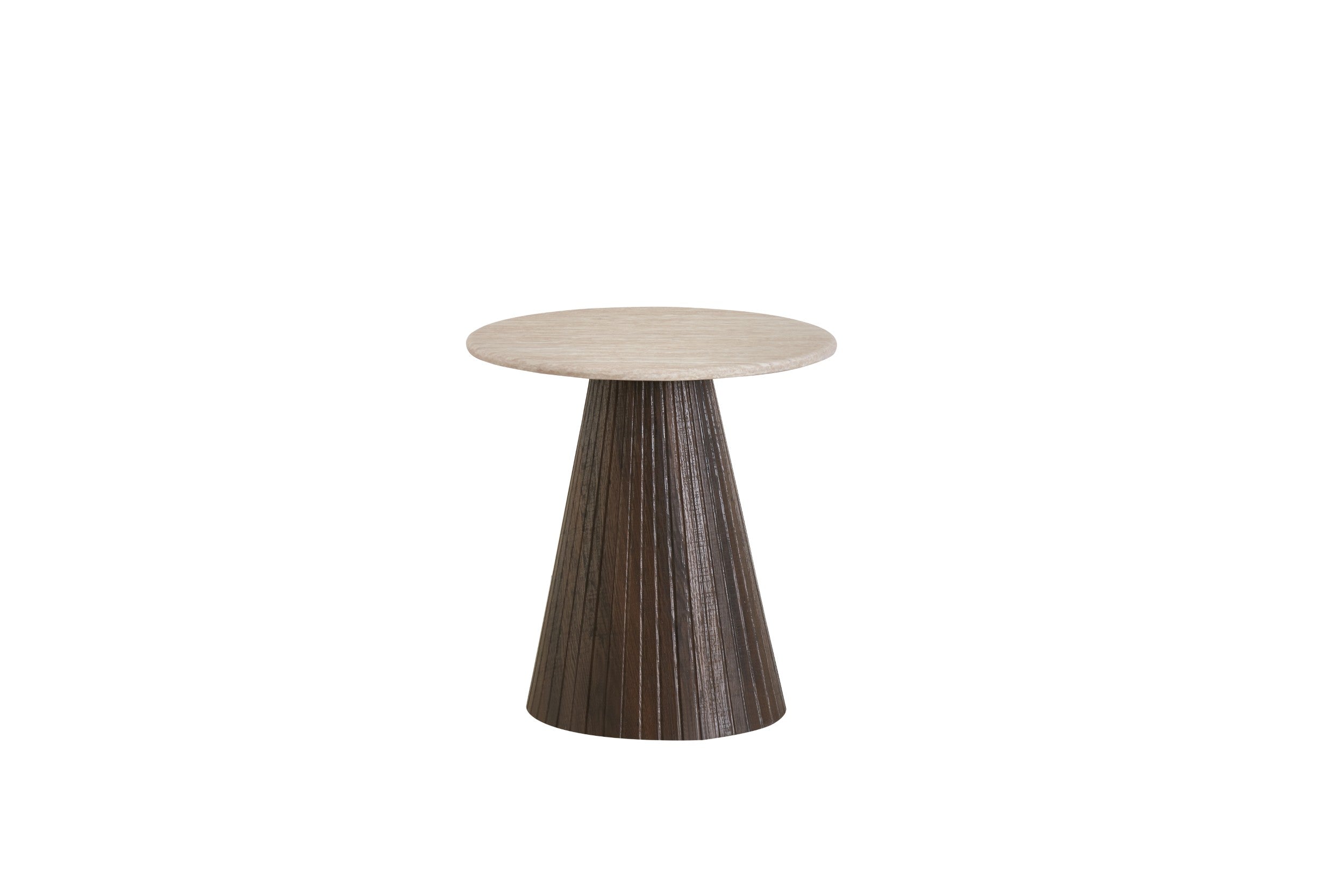 Travert Side Table Travertine