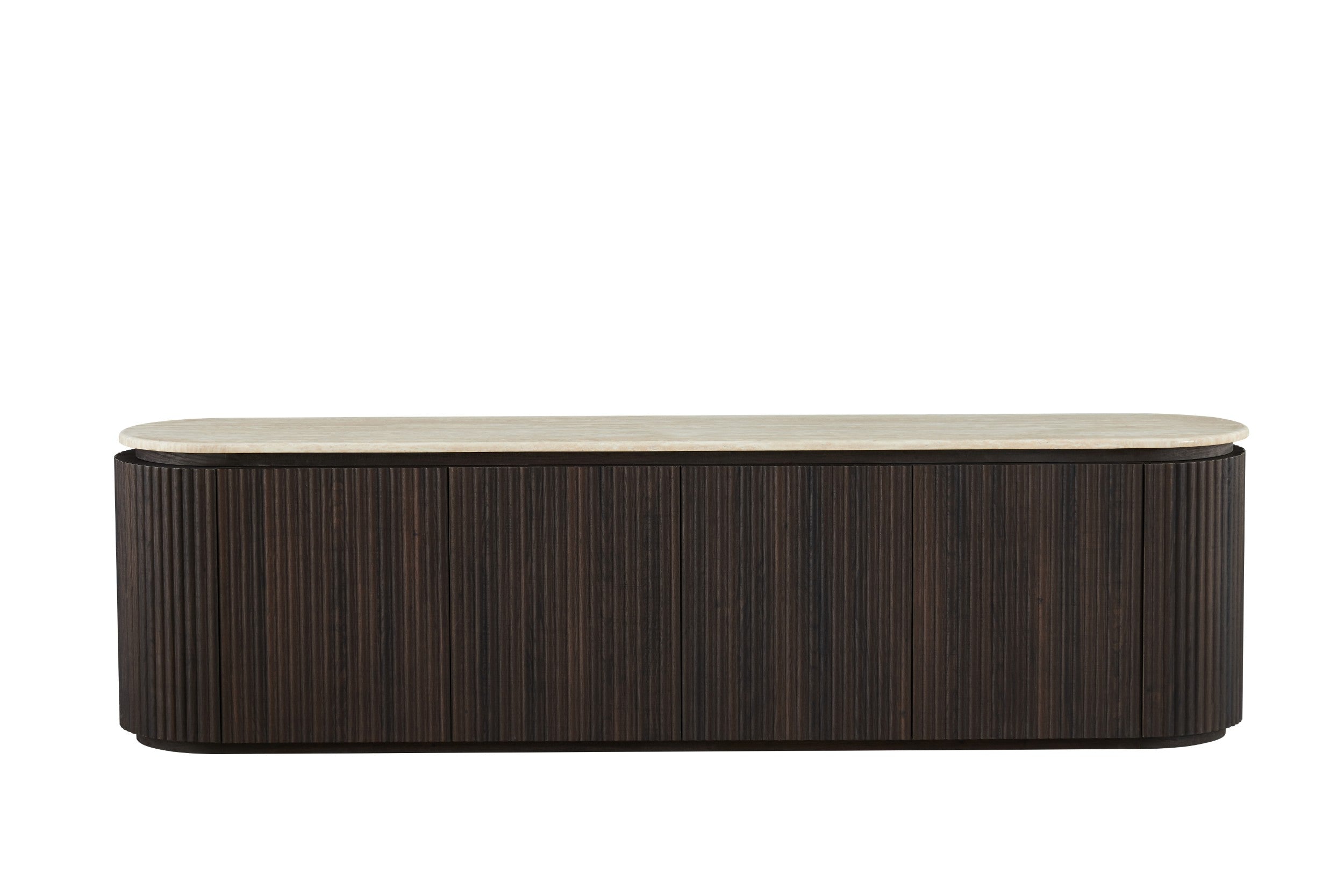 Travert TV Unit Travertine