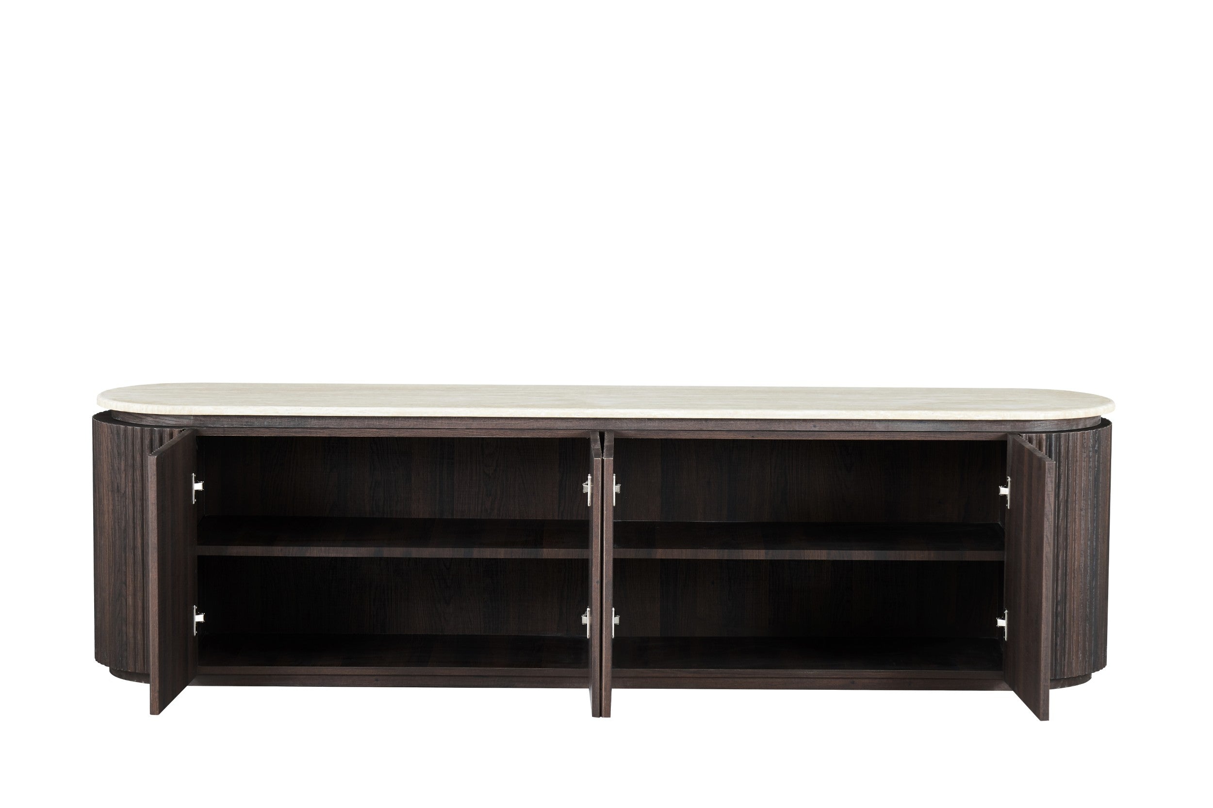 Travert TV Unit Travertine