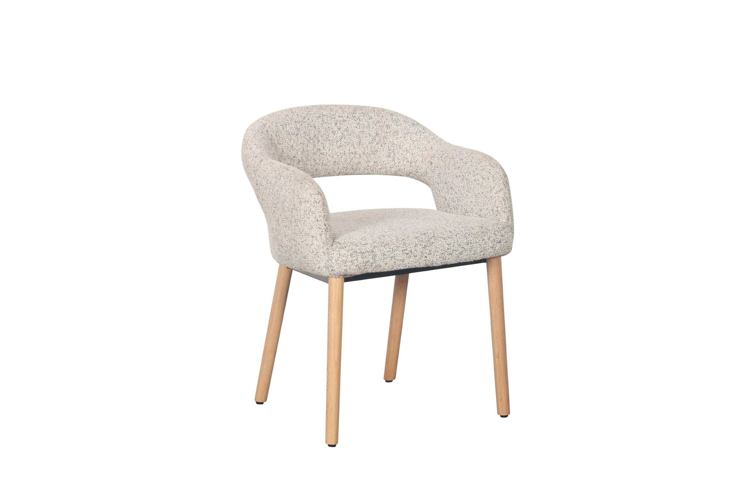 Sando Dining Chair Sand / Natural Leg (Set of 2)