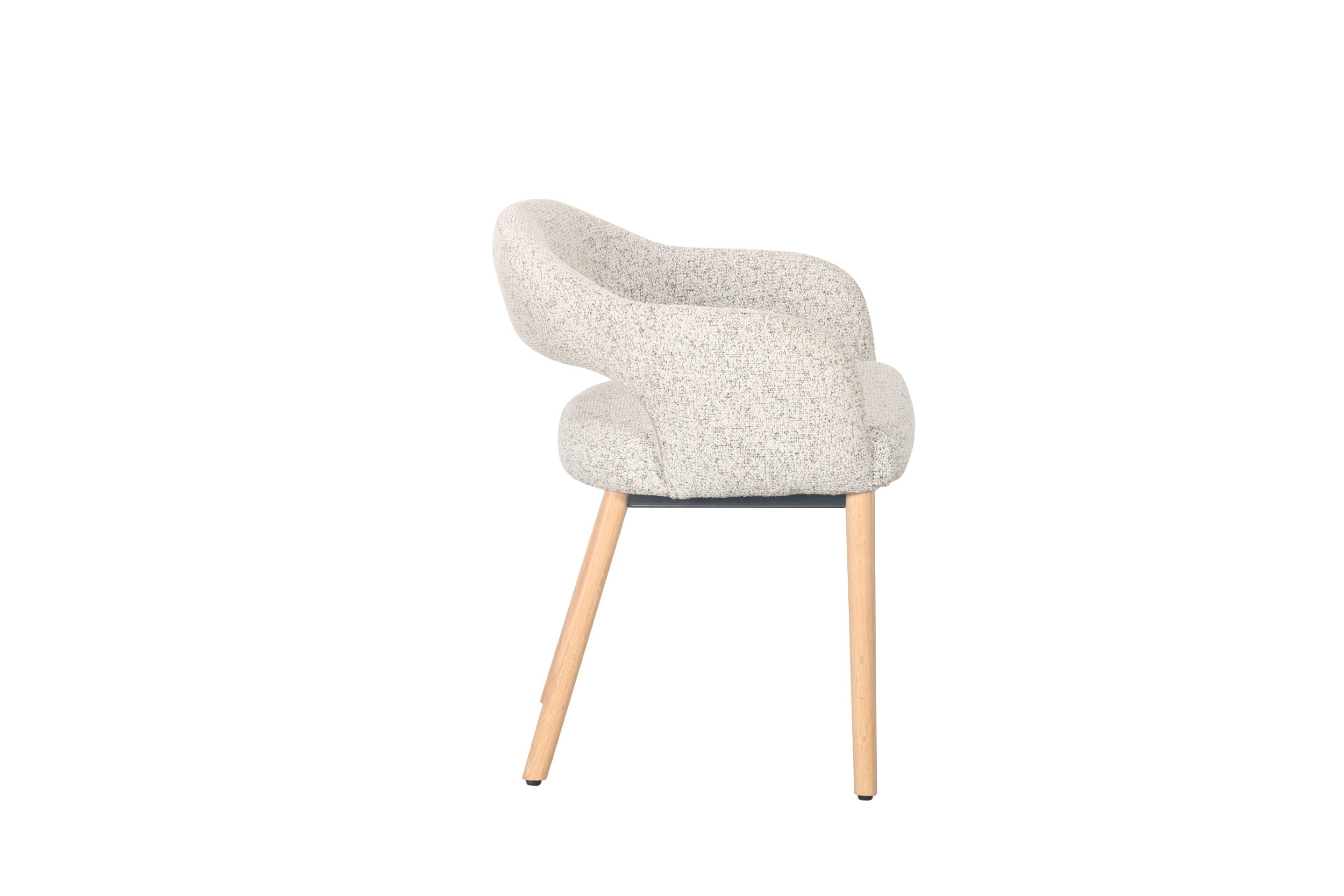 Sando Dining Chair Sand / Natural Leg (Set of 2)