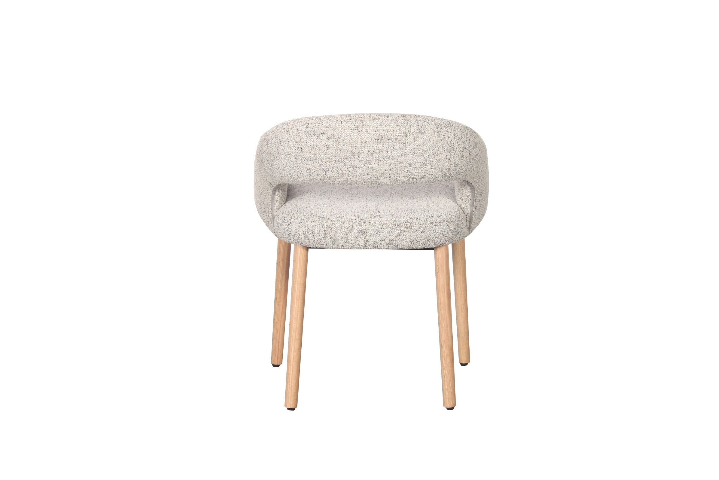 Sando Dining Chair Sand / Natural Leg (Set of 2)