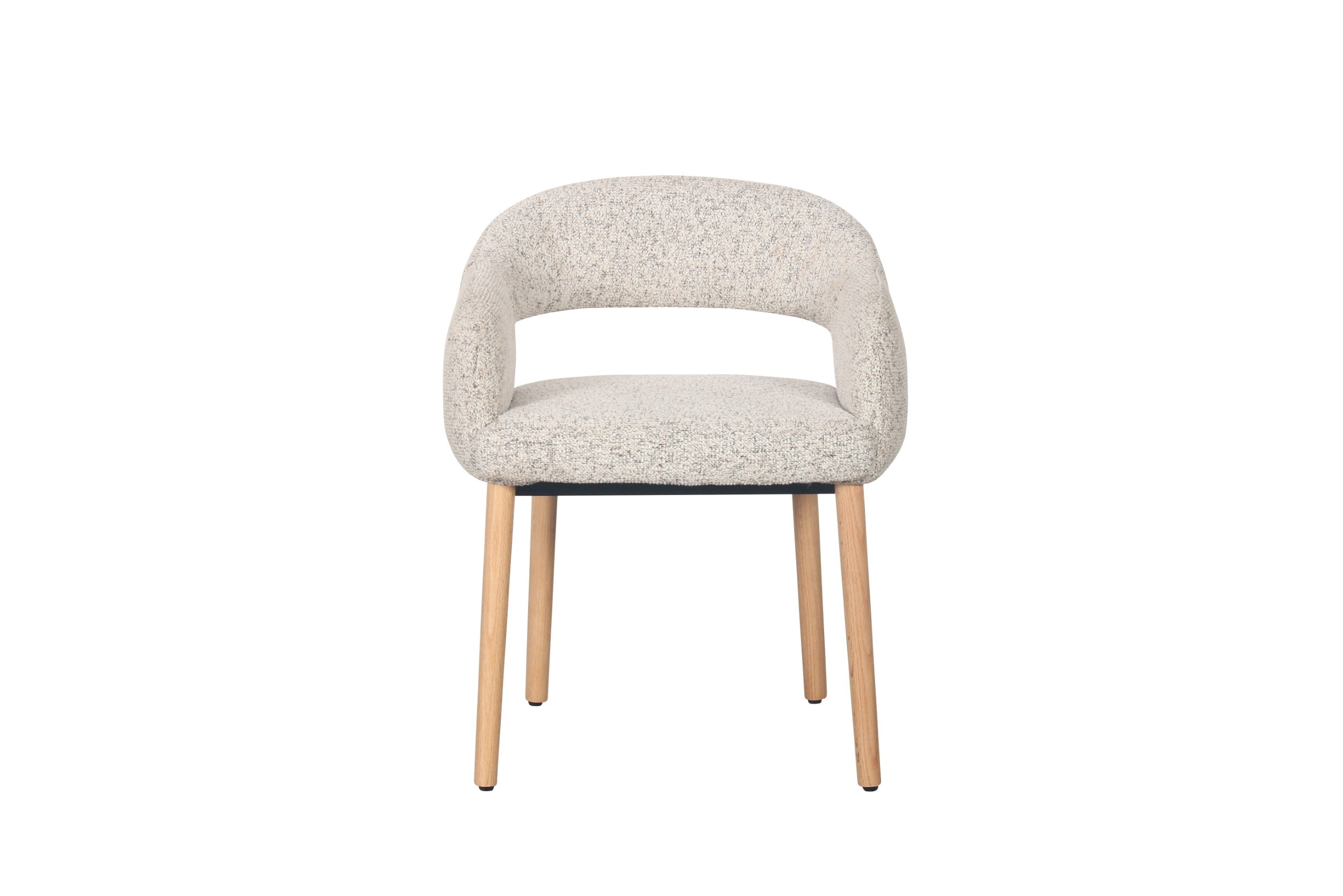 Sando Dining Chair Sand / Natural Leg (Set of 2)