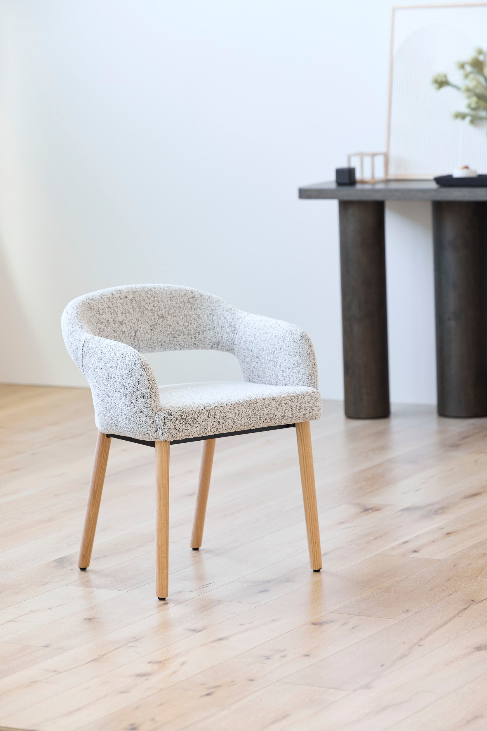 Sando Dining Chair Sand / Natural Leg (Set of 2)