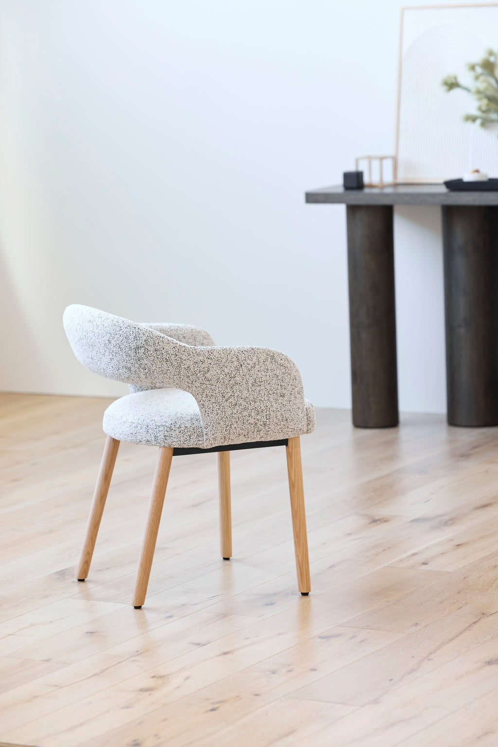 Sando Dining Chair Sand / Natural Leg (Set of 2)