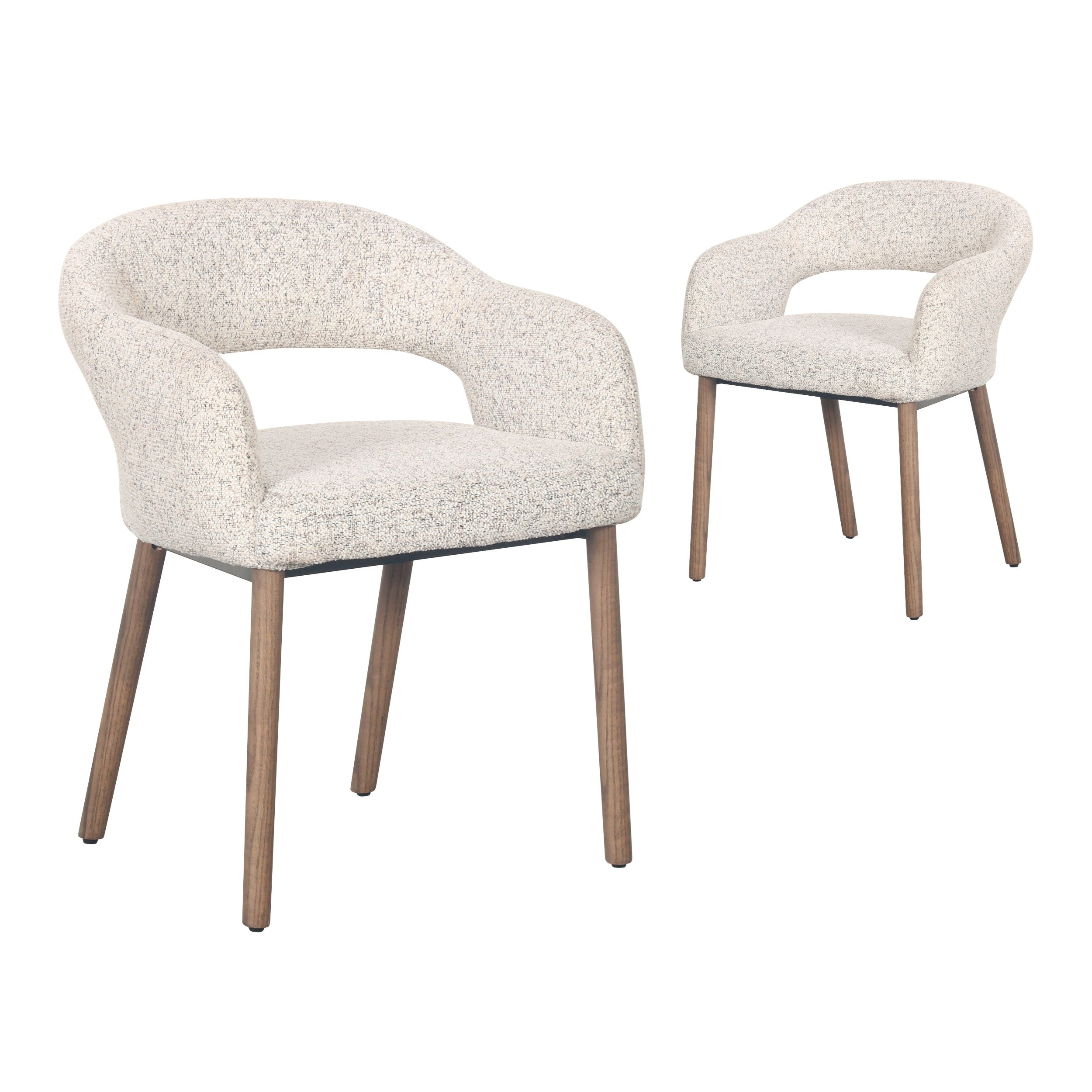 Sando Dining Chair Sand / Brown Leg (Set of 2)