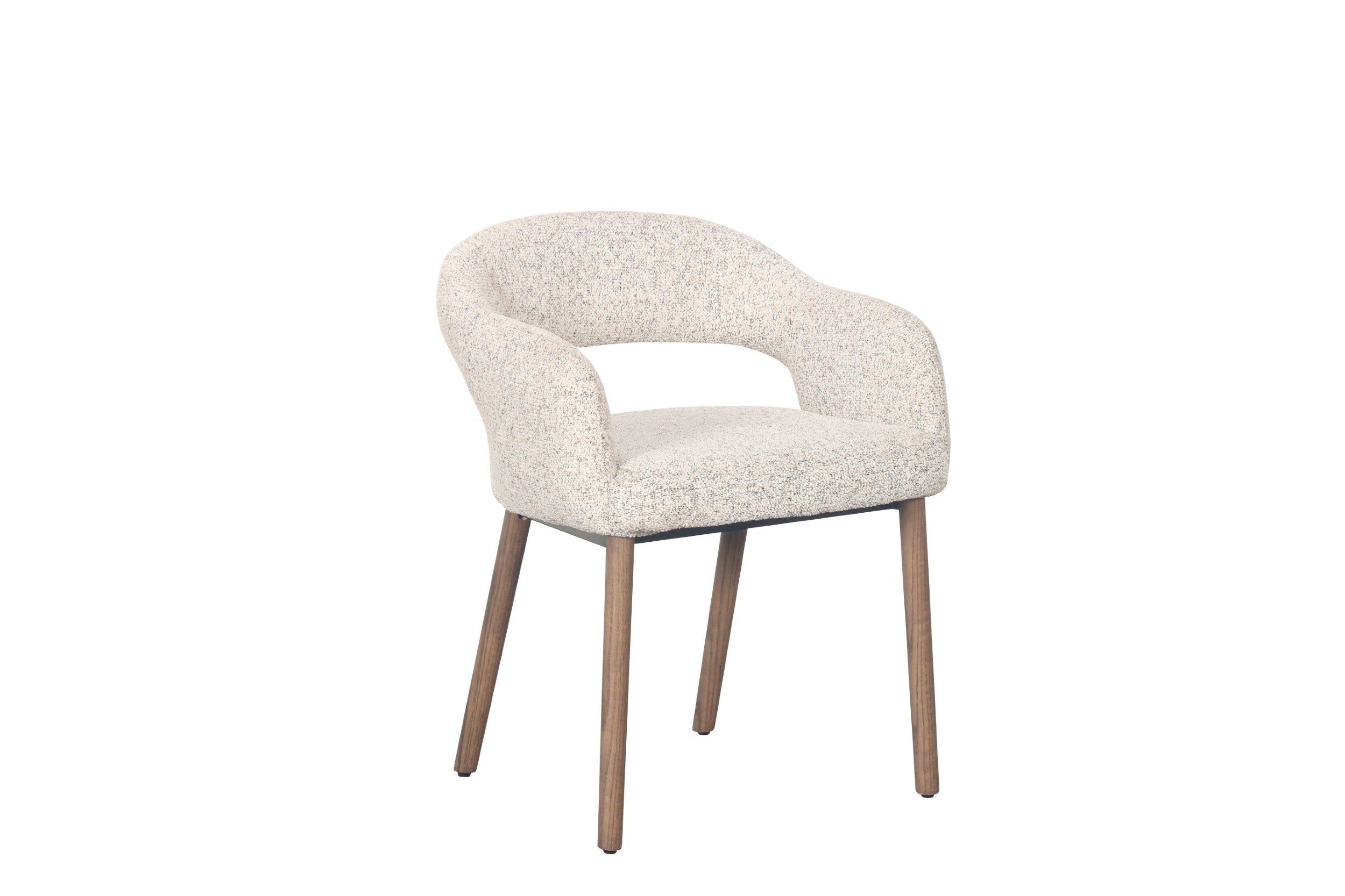 Sando Dining Chair Sand / Brown Leg (Set of 2)