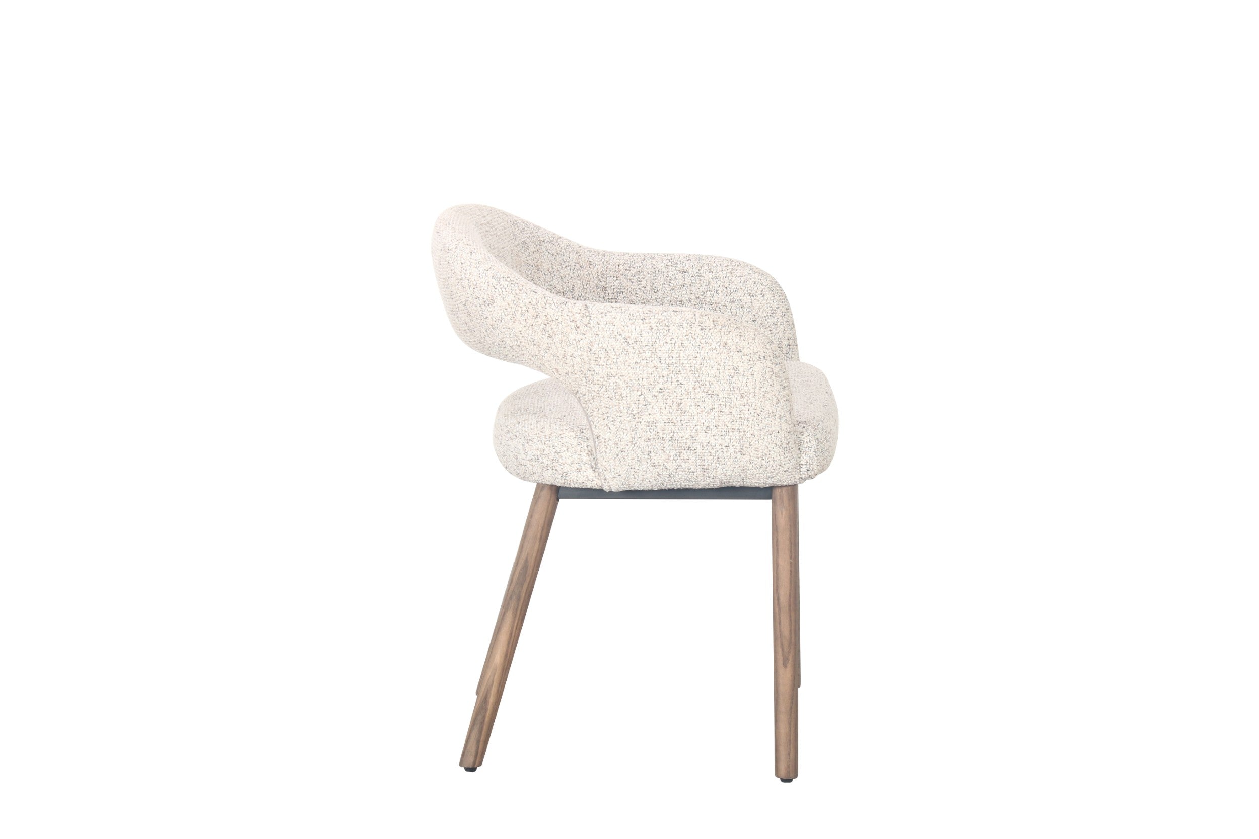 Sando Dining Chair Sand / Brown Leg (Set of 2)