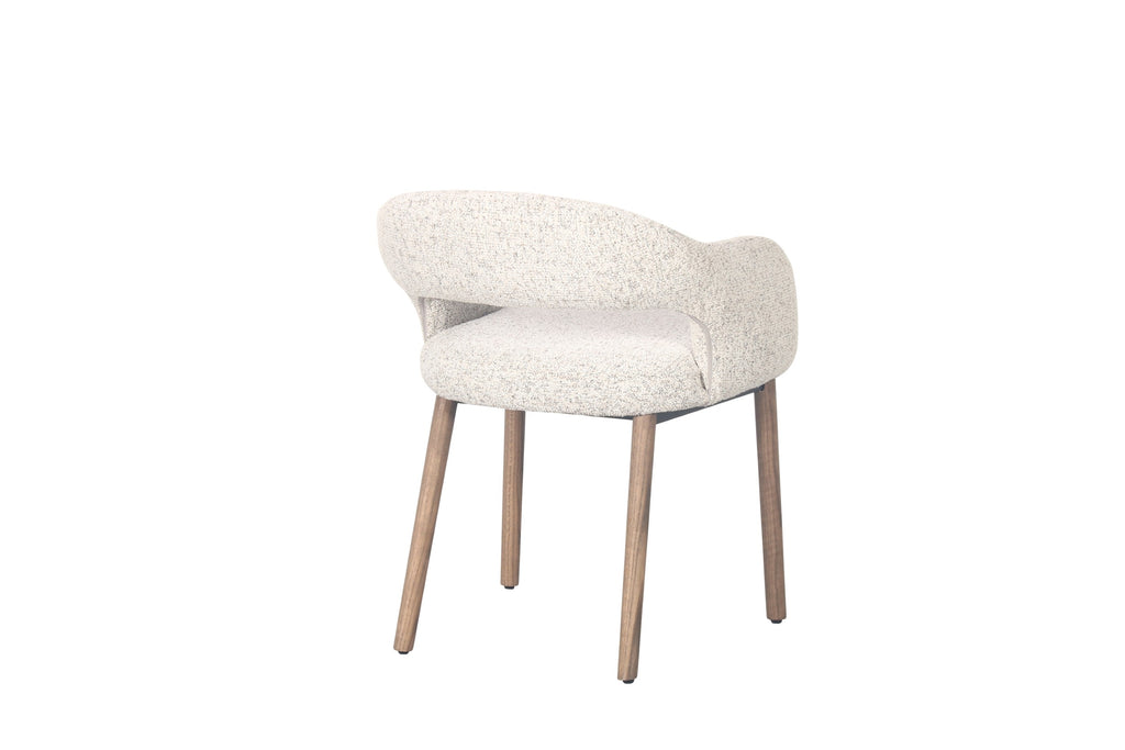 Sando Dining Chair Sand / Brown Leg (Set of 2)