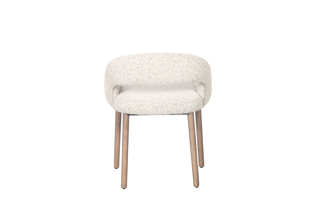 Sando Dining Chair Sand / Brown Leg (Set of 2)