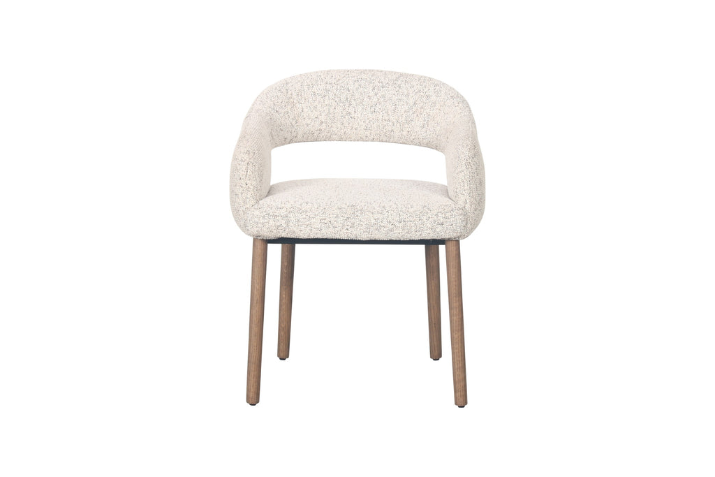 Sando Dining Chair Sand / Brown Leg (Set of 2)