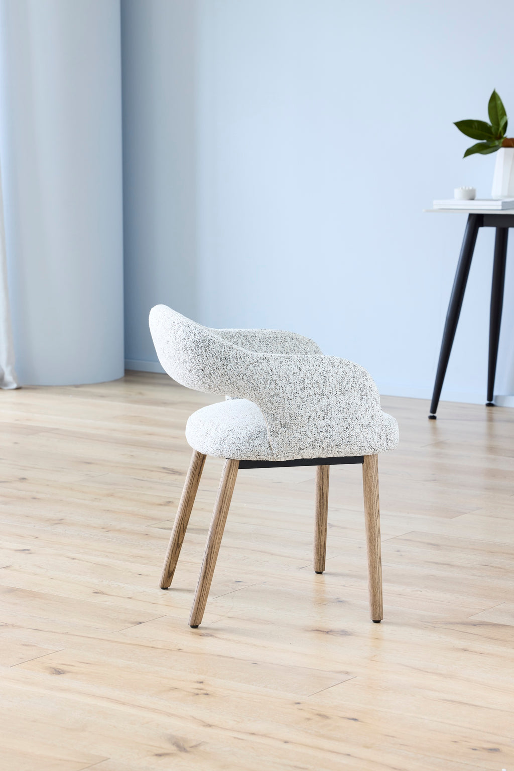 Sando Dining Chair Sand / Brown Leg (Set of 2)