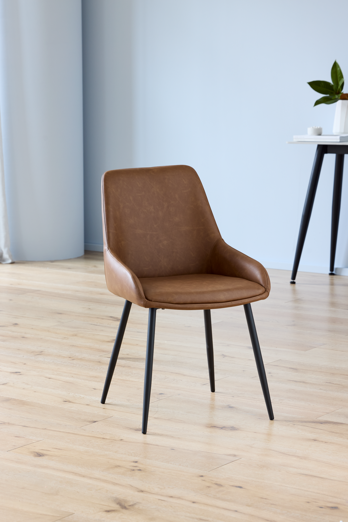 Costiva Dining Chair Cognac (Set of 2)
