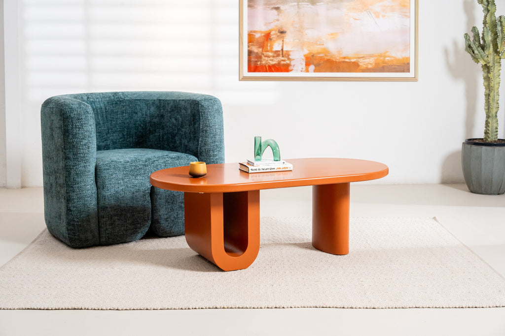 Zest Coffee Table Orange Matte