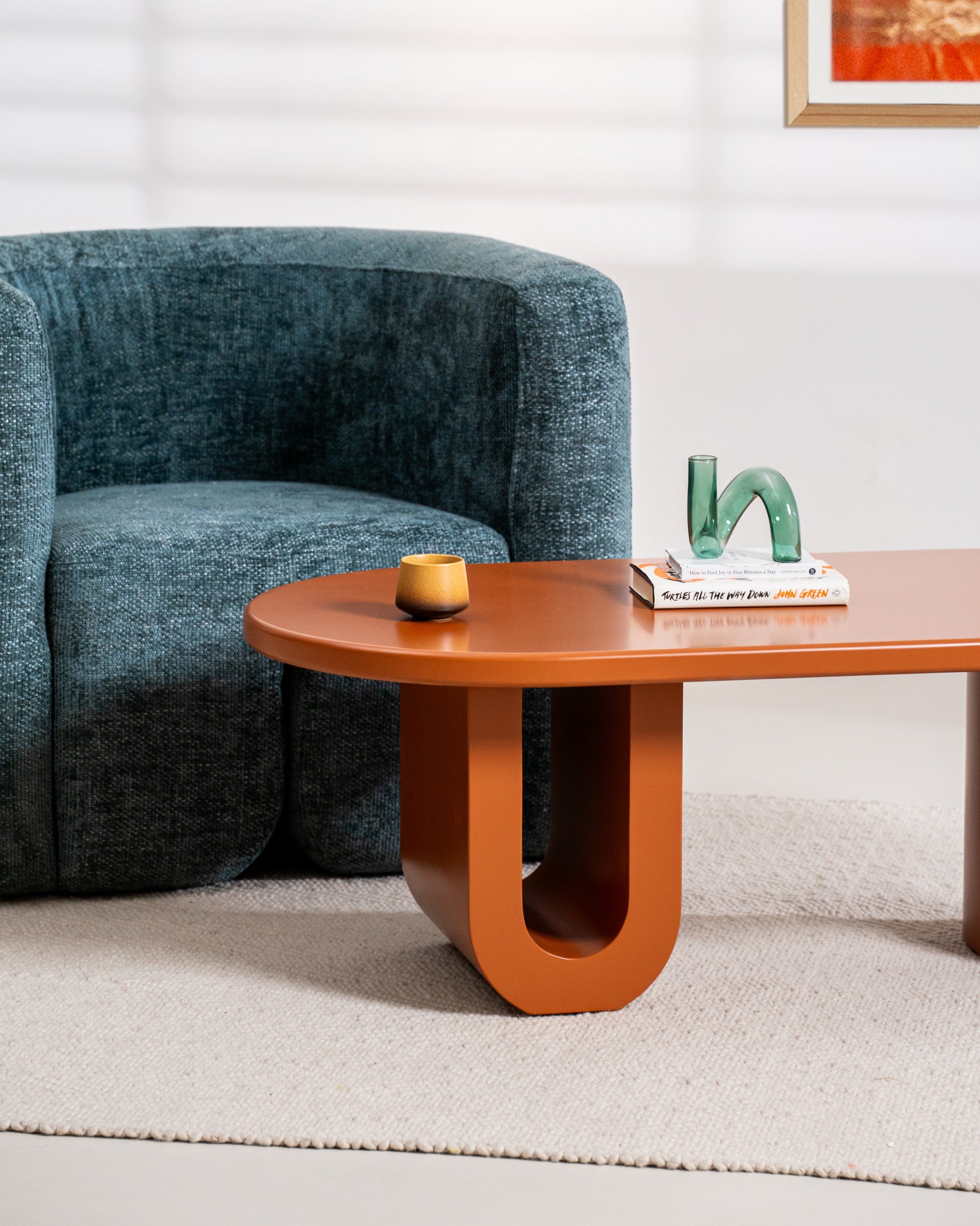 Zest Coffee Table Orange Matte