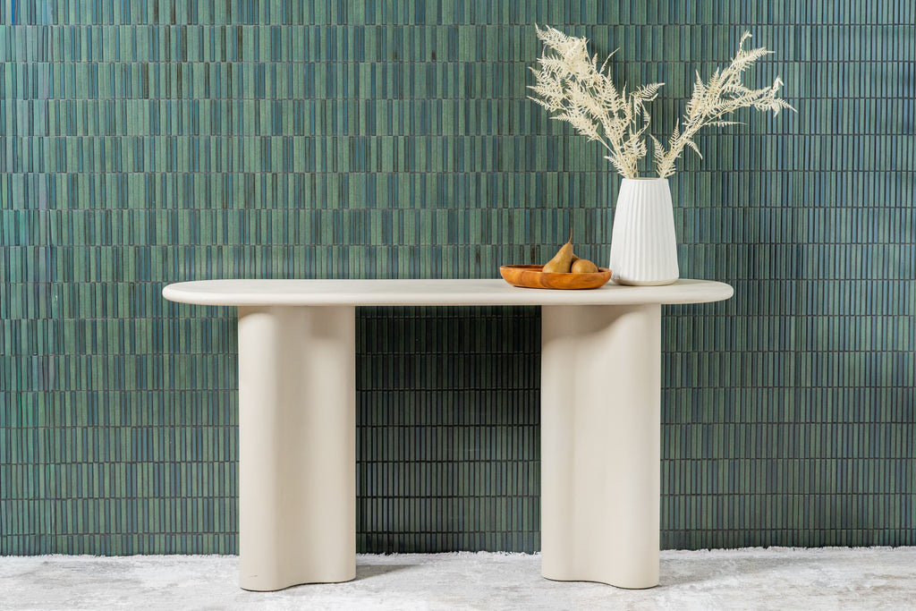 Shoreline Console Table Pebble