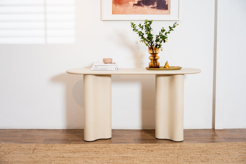 Shoreline Console Table Pebble