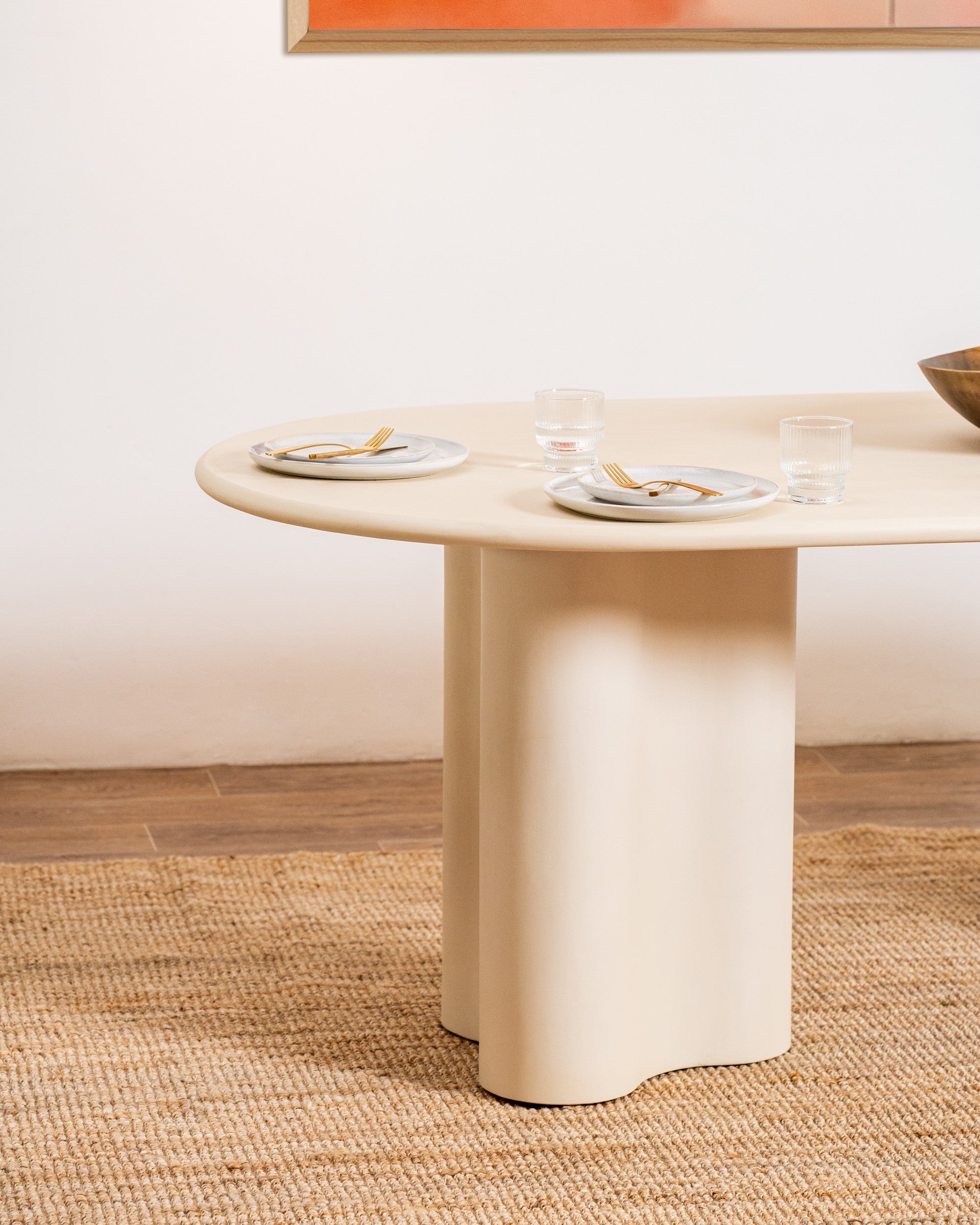 Shoreline Dining Table Pebble