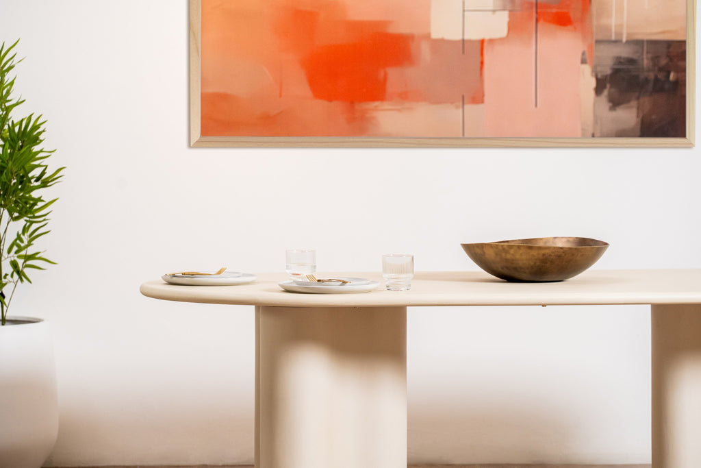 Shoreline Dining Table Pebble