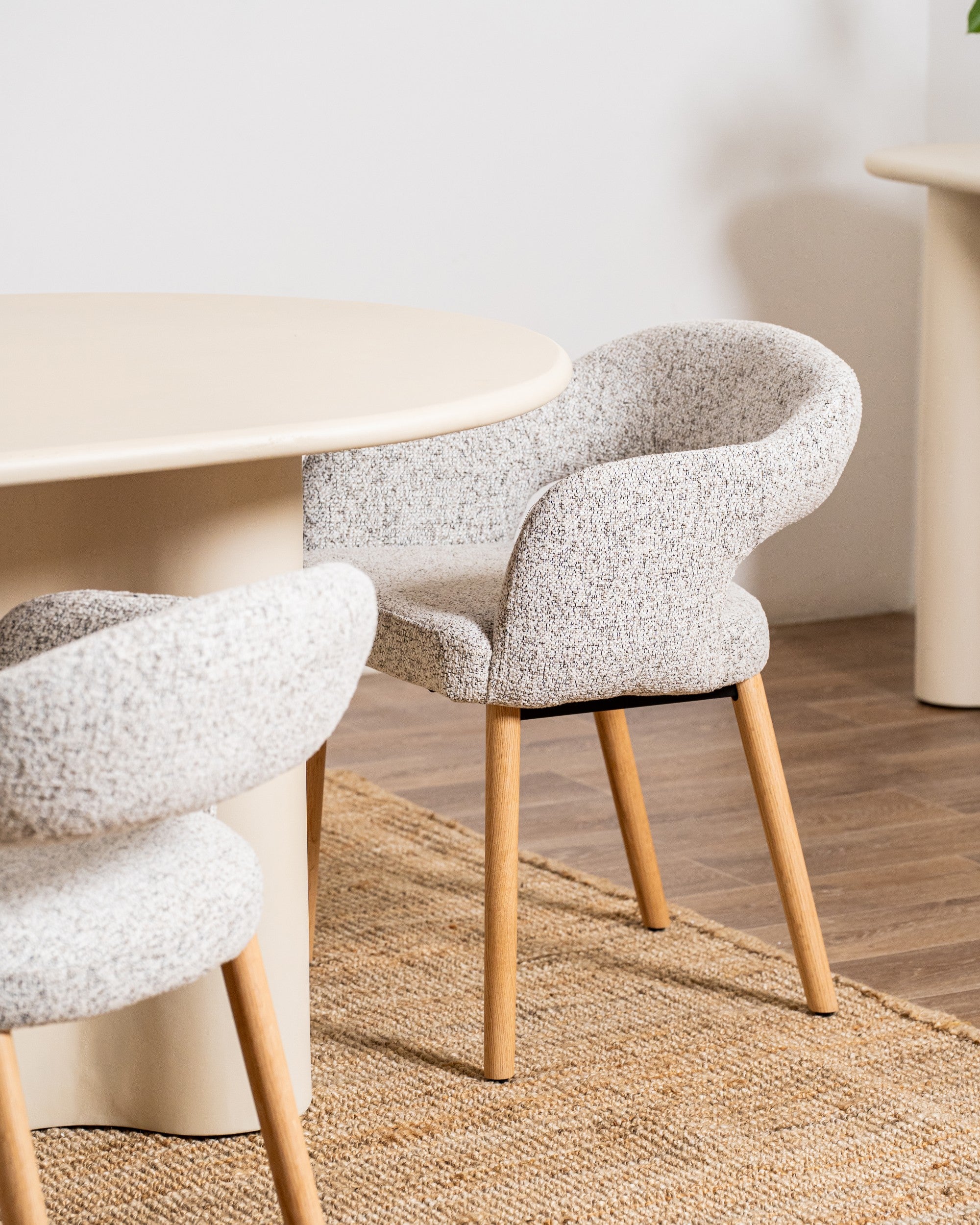 Shoreline Dining Table Pebble