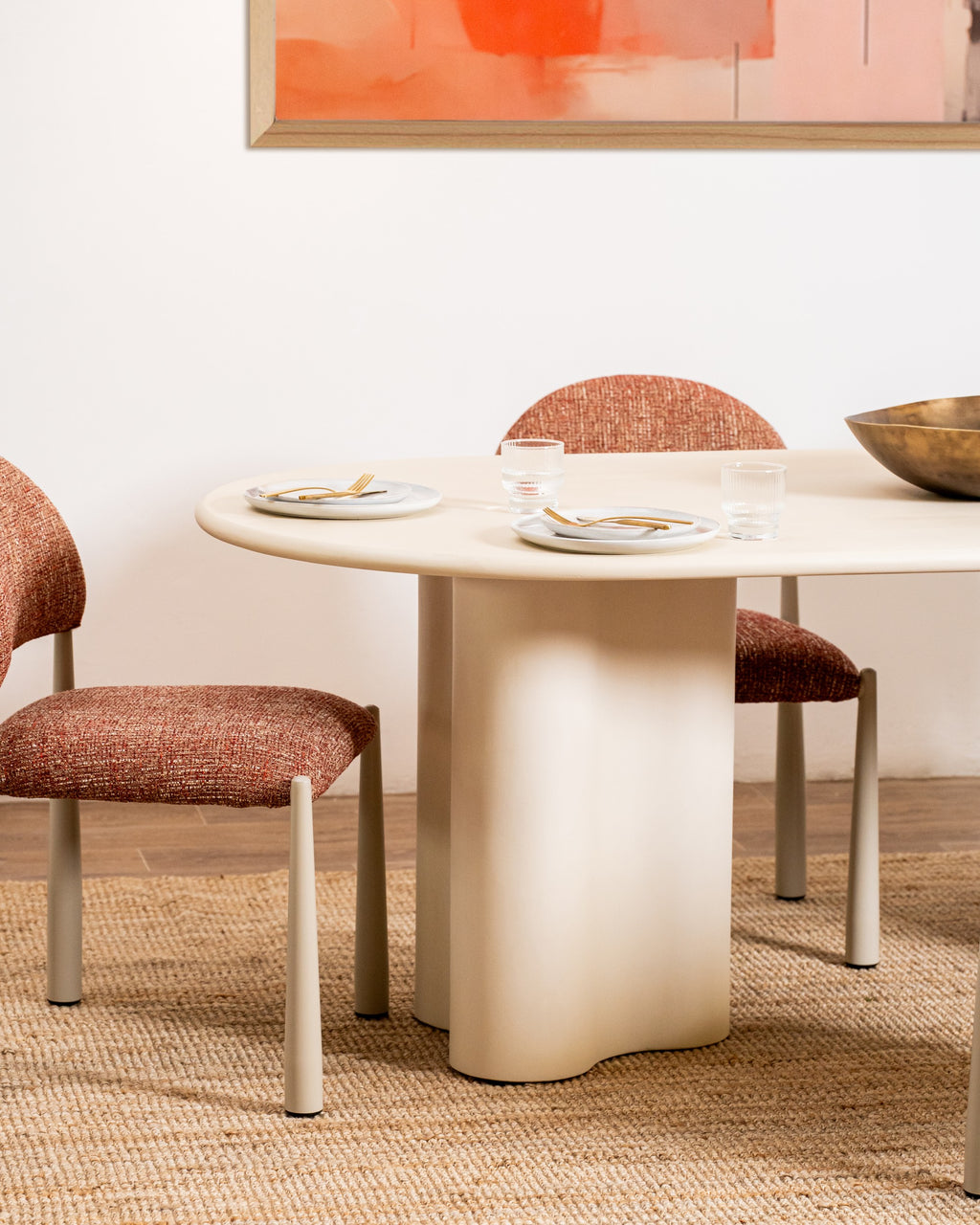 Shoreline Dining Table Pebble