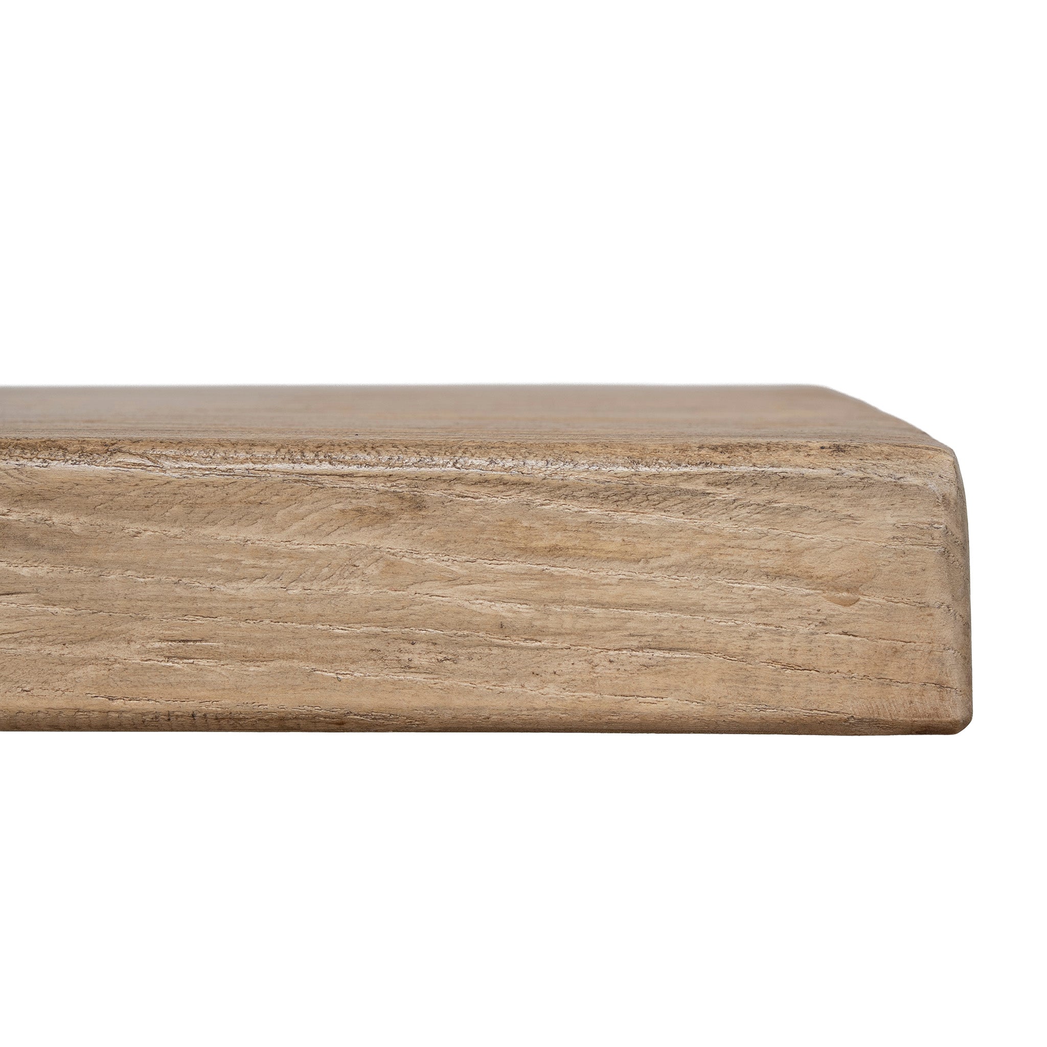 2.5m Elm Bergamo Bench- Natural