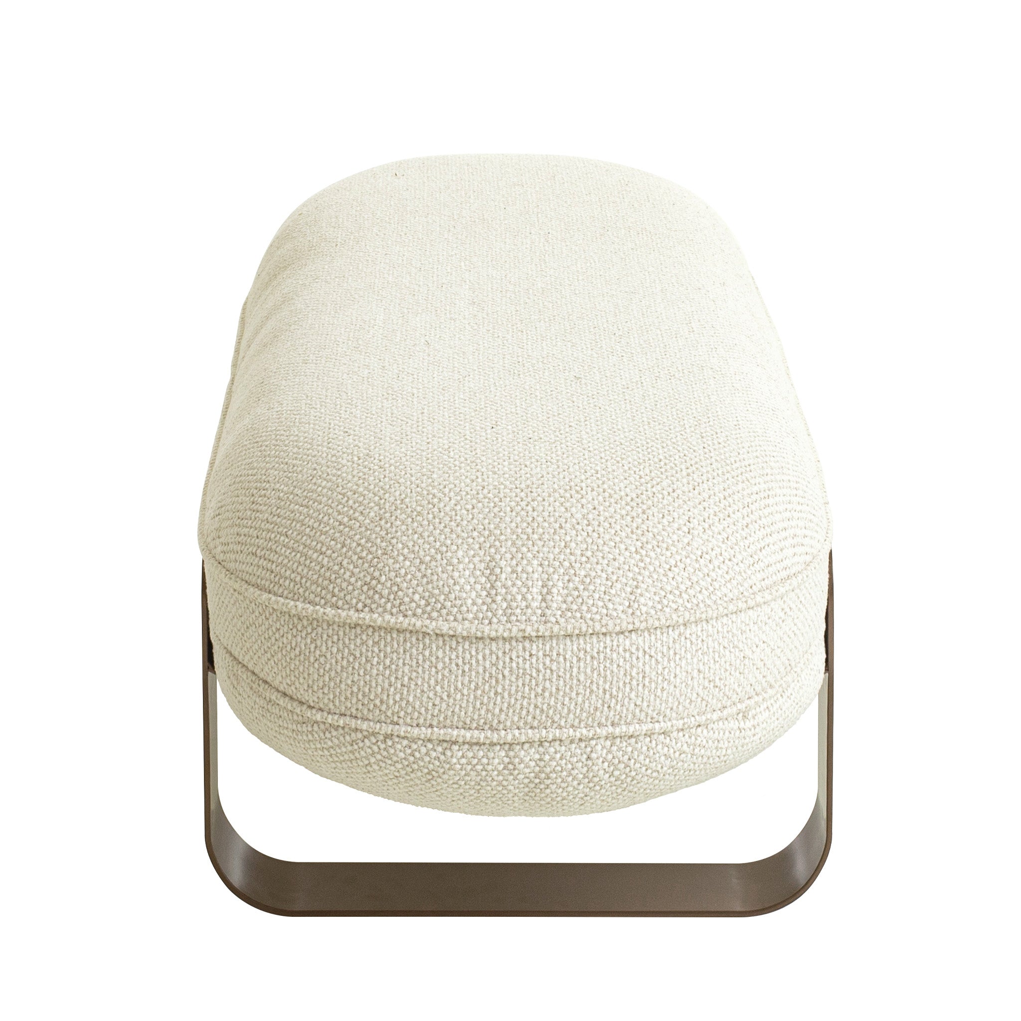 1.5m Long Bergamo Bench- Soft Ivory