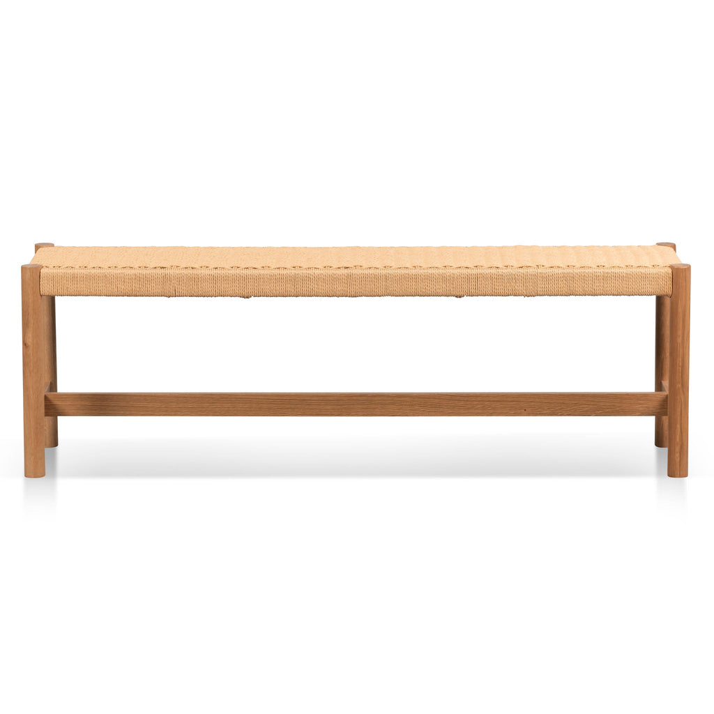 1.4m Bergamo Bench- Natural