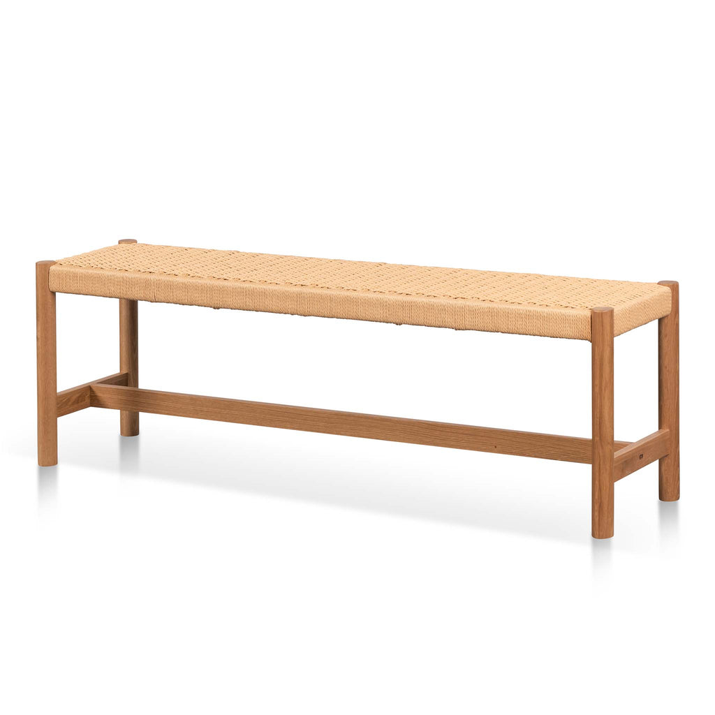1.4m Bergamo Bench- Natural