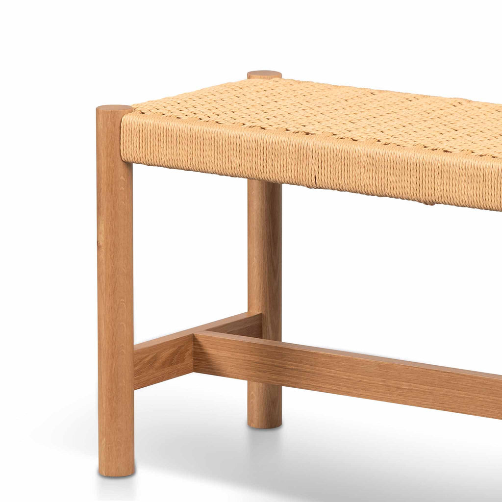 1.4m Bergamo Bench- Natural