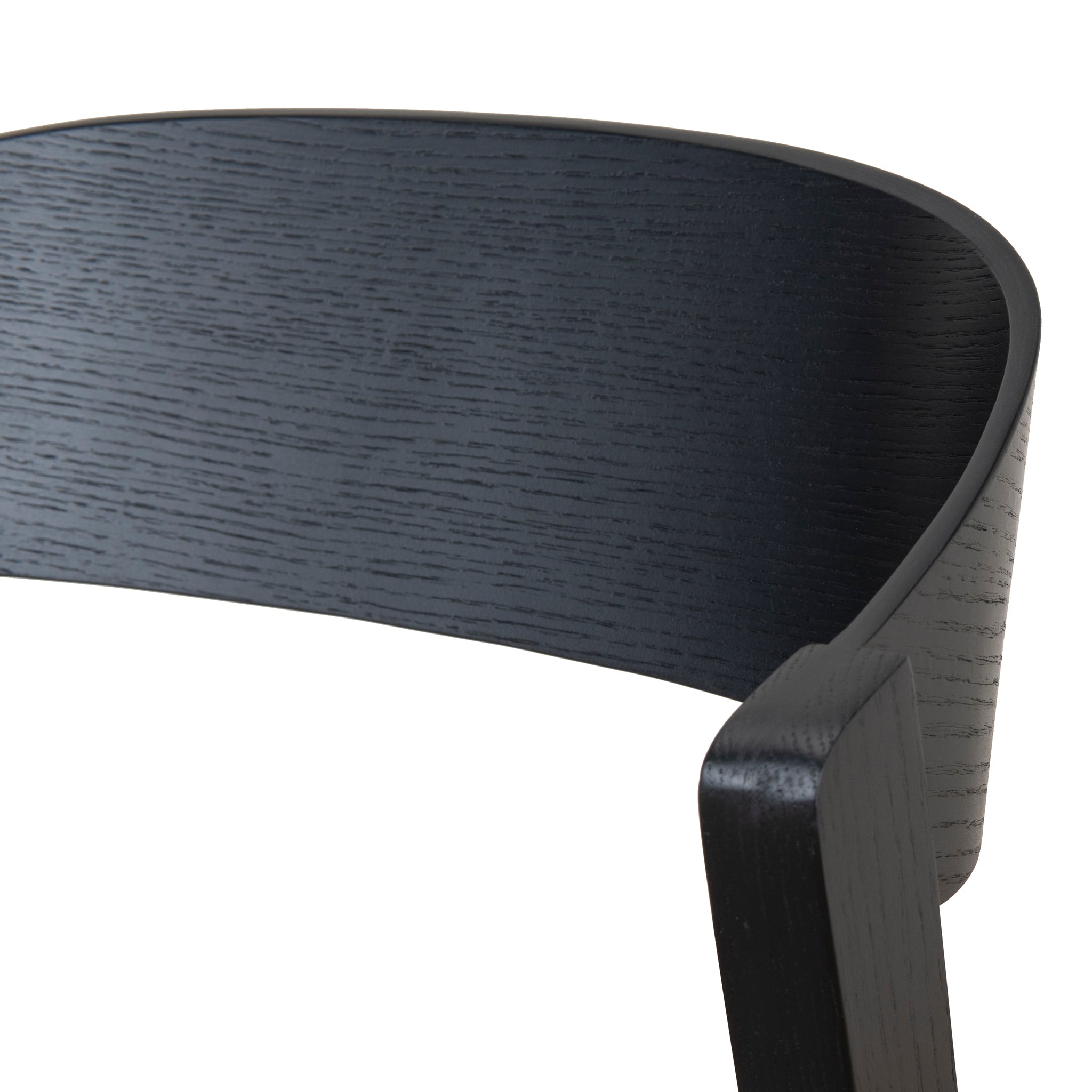 Black Verona Dining Chair - Grey Seat (Set of 2)