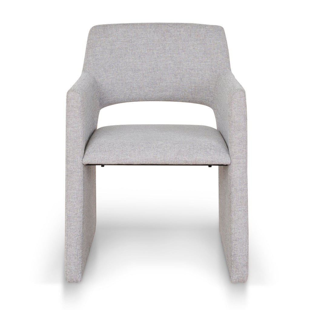 Fabric Verona Dining Chair - Spec Cloud Grey (Set of 2)