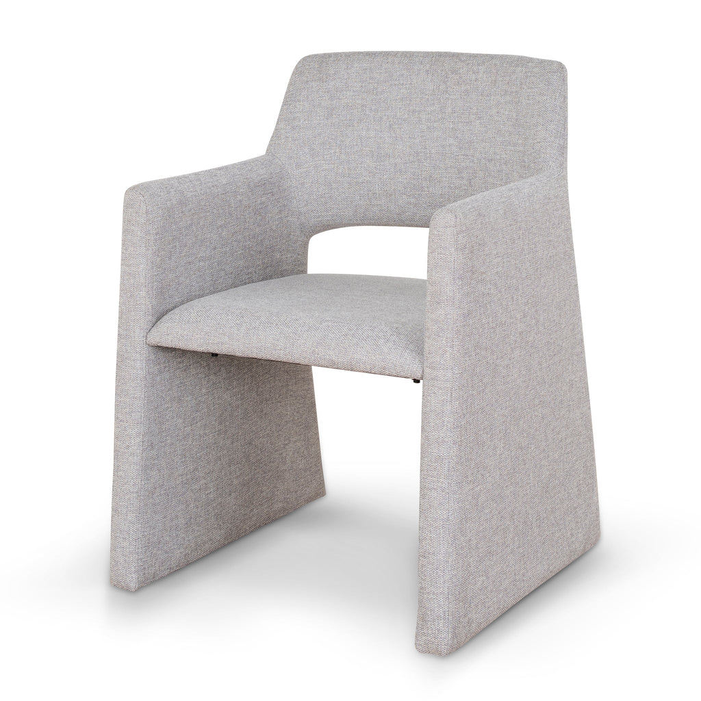 Fabric Verona Dining Chair - Spec Cloud Grey (Set of 2)