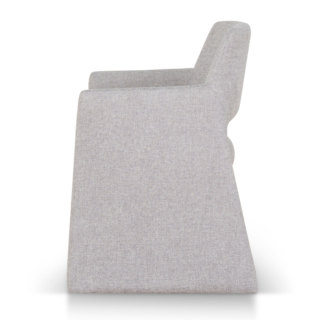 Fabric Verona Dining Chair - Spec Cloud Grey (Set of 2)