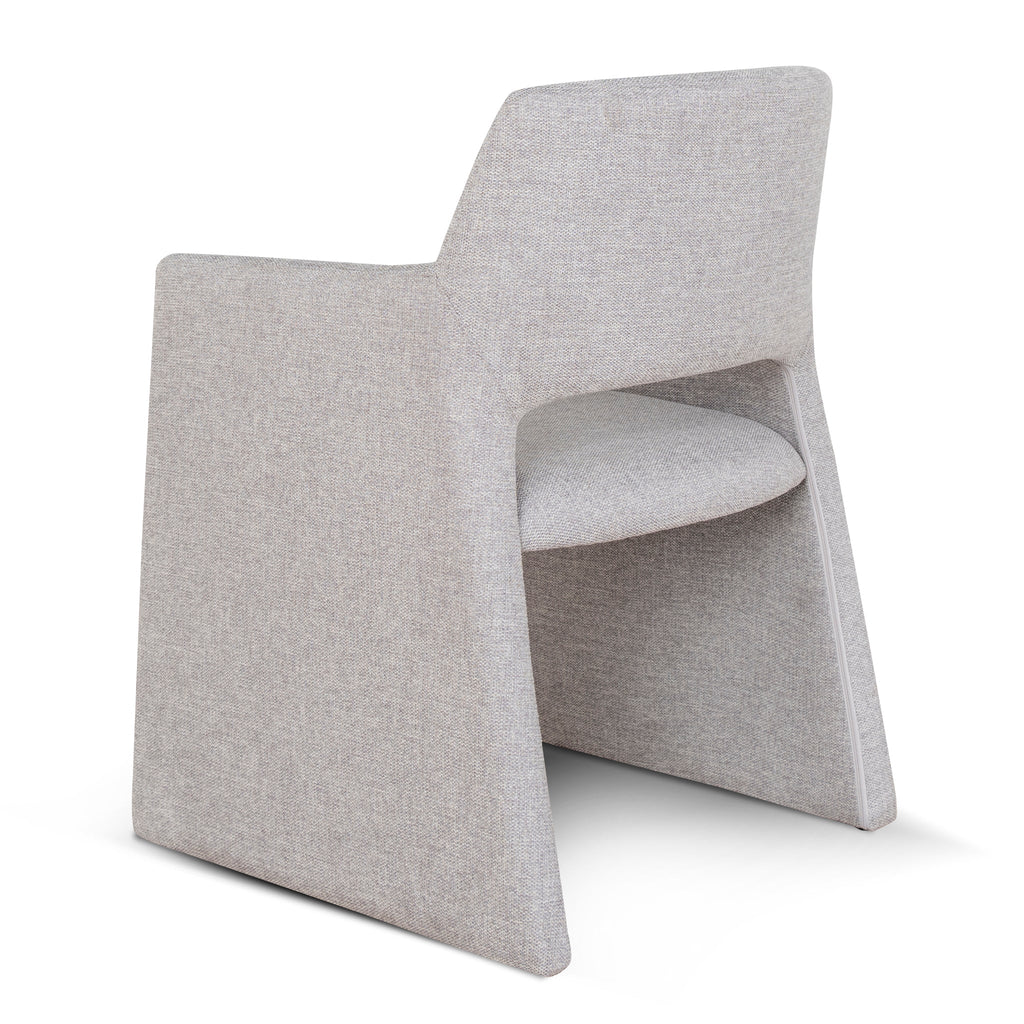 Fabric Verona Dining Chair - Spec Cloud Grey (Set of 2)