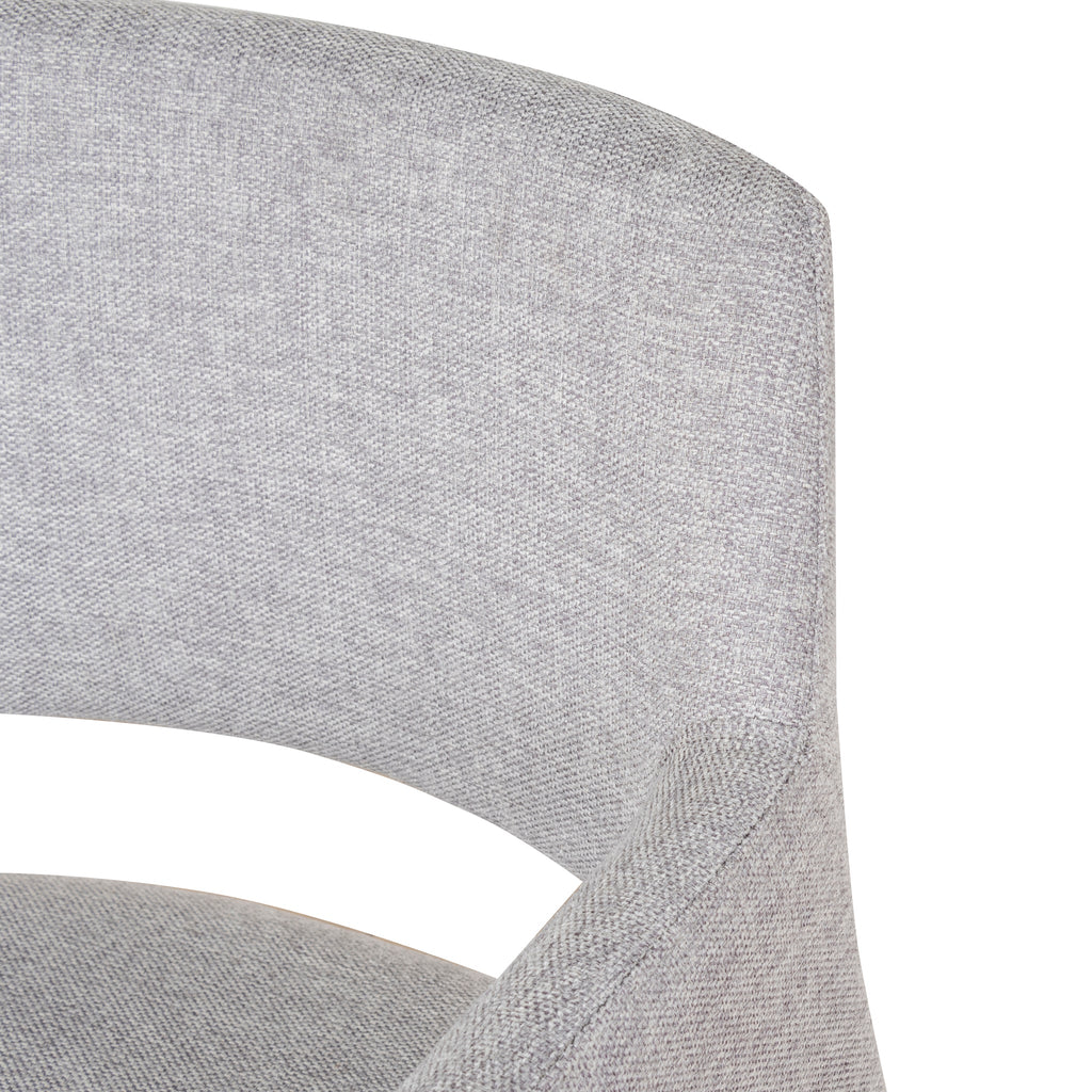 Fabric Verona Dining Chair - Spec Cloud Grey (Set of 2)
