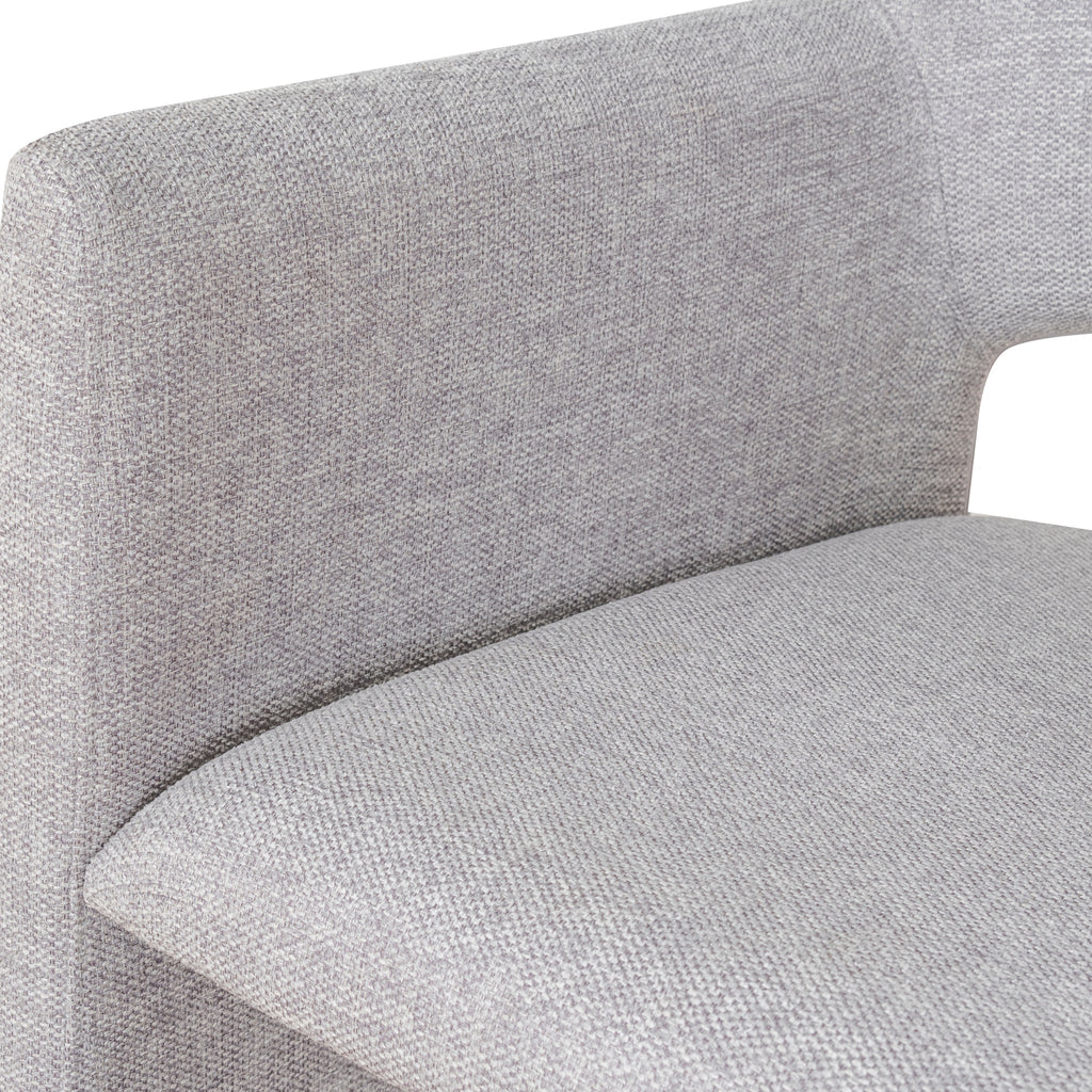 Fabric Verona Dining Chair - Spec Cloud Grey (Set of 2)
