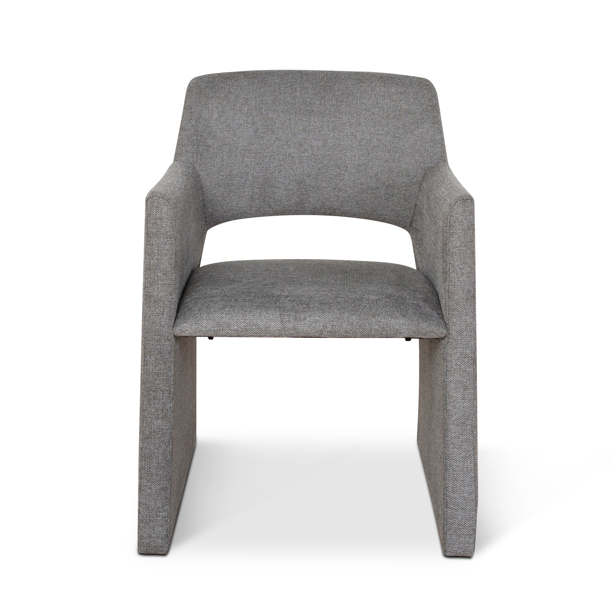 Fabric Verona Dining Chair - Spec Smoke Grey (Set of 2)