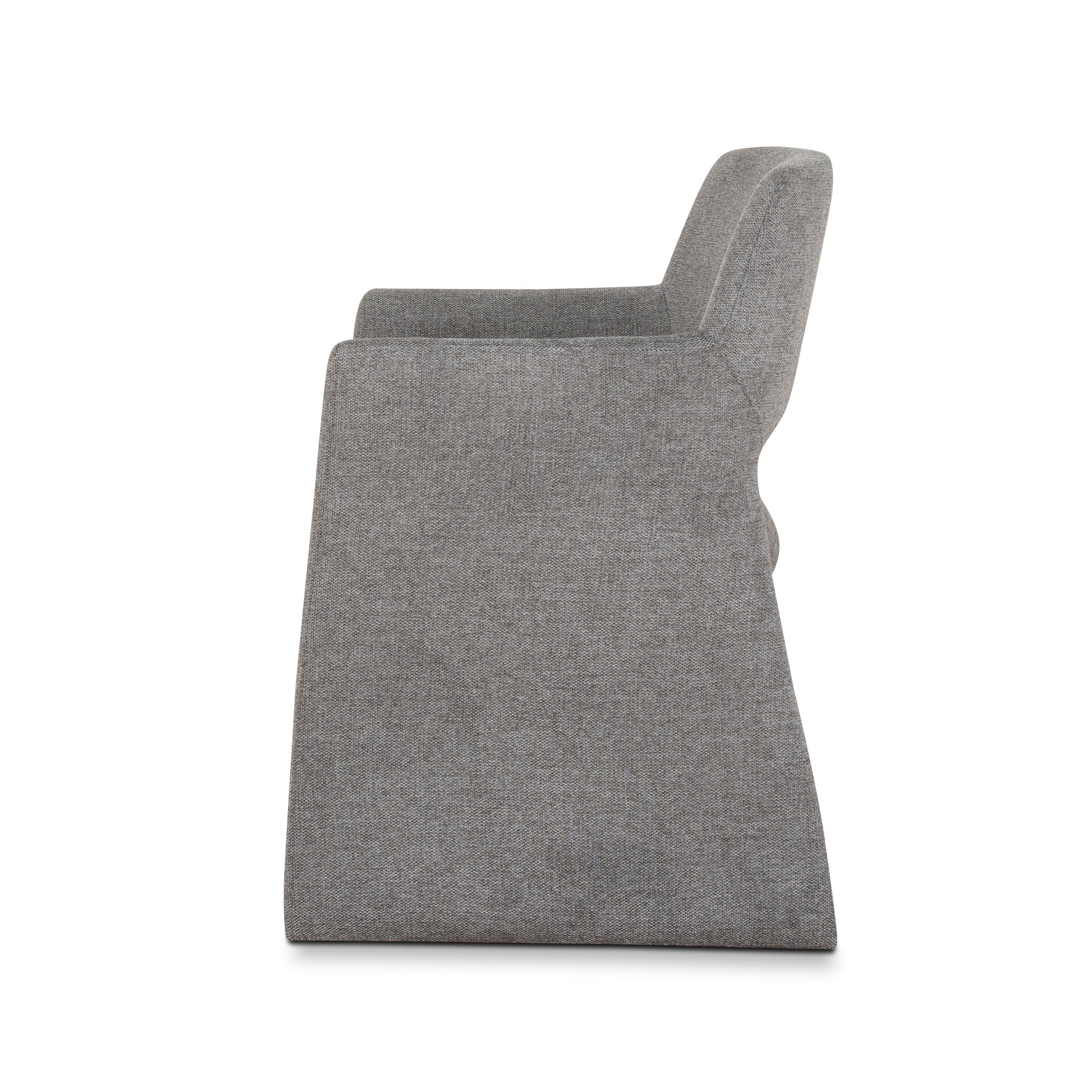 Fabric Verona Dining Chair - Spec Smoke Grey (Set of 2)