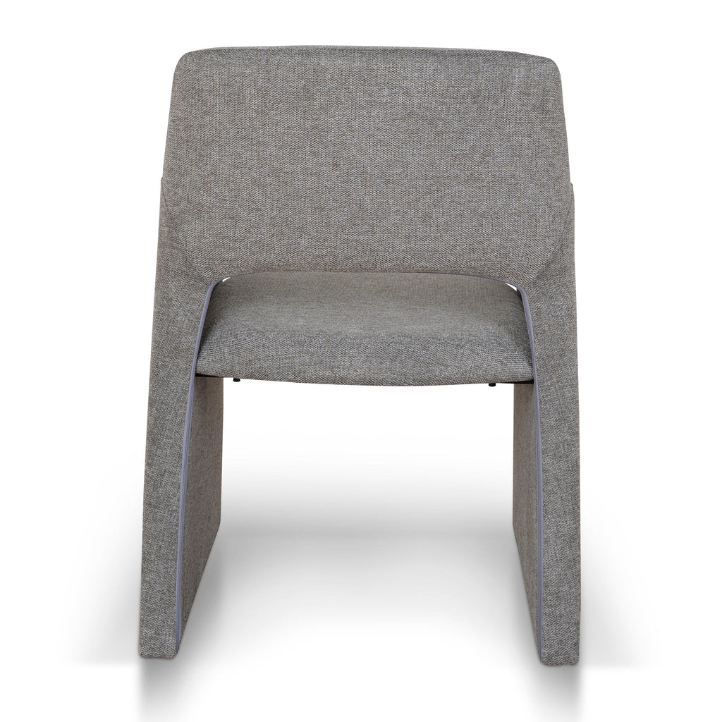 Fabric Verona Dining Chair - Spec Smoke Grey (Set of 2)