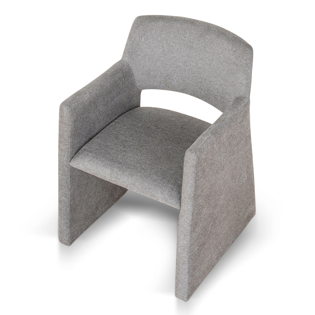 Fabric Verona Dining Chair - Spec Smoke Grey (Set of 2)